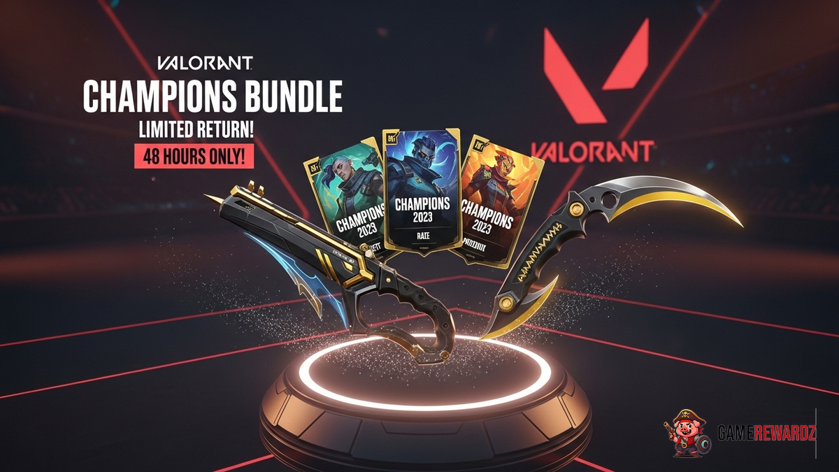 Valorant’s Limited Champions Bundle Returns for 48 Hours! Don&#039;t Miss It!